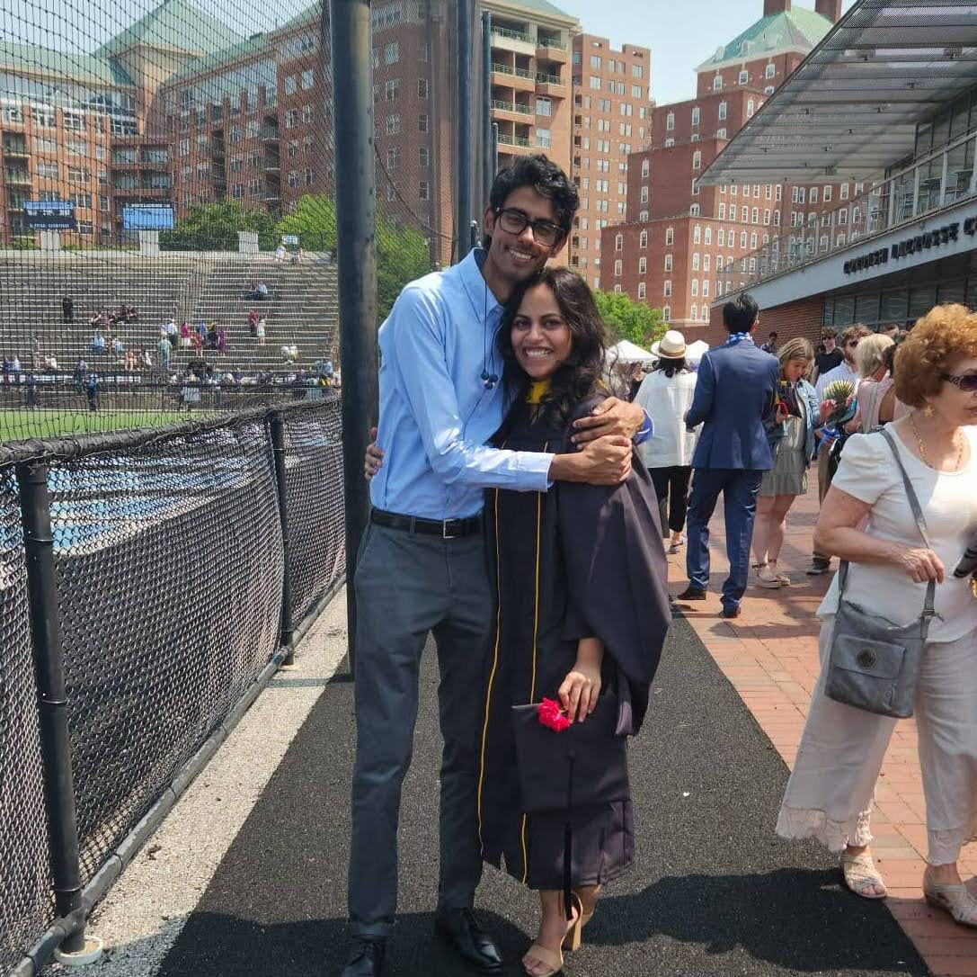 Prabha's Graduation from Hopkins