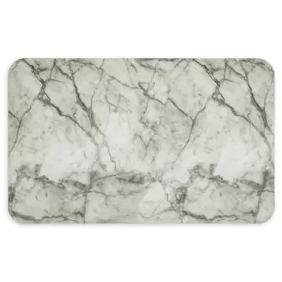 Mohawk Home® Marble Lux Ultra Cushion Kitchen Mat in Grey/White