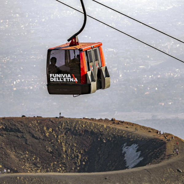 2 Tickets to Mount Etna Cable Car/Hike Excursion