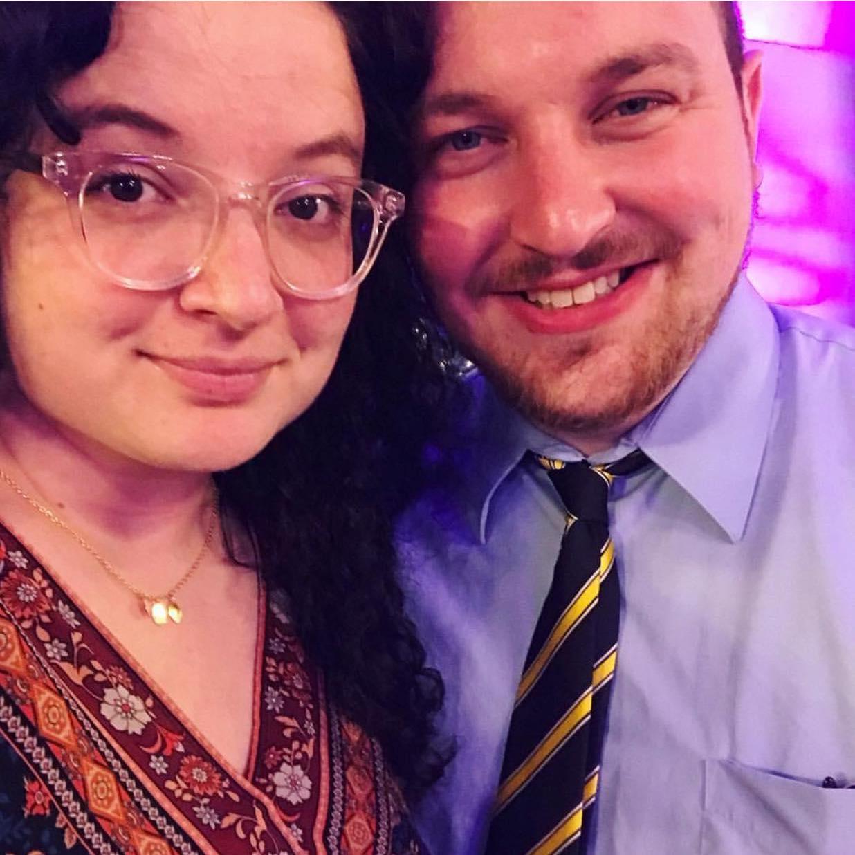 At the Dozer wedding in May 2018.