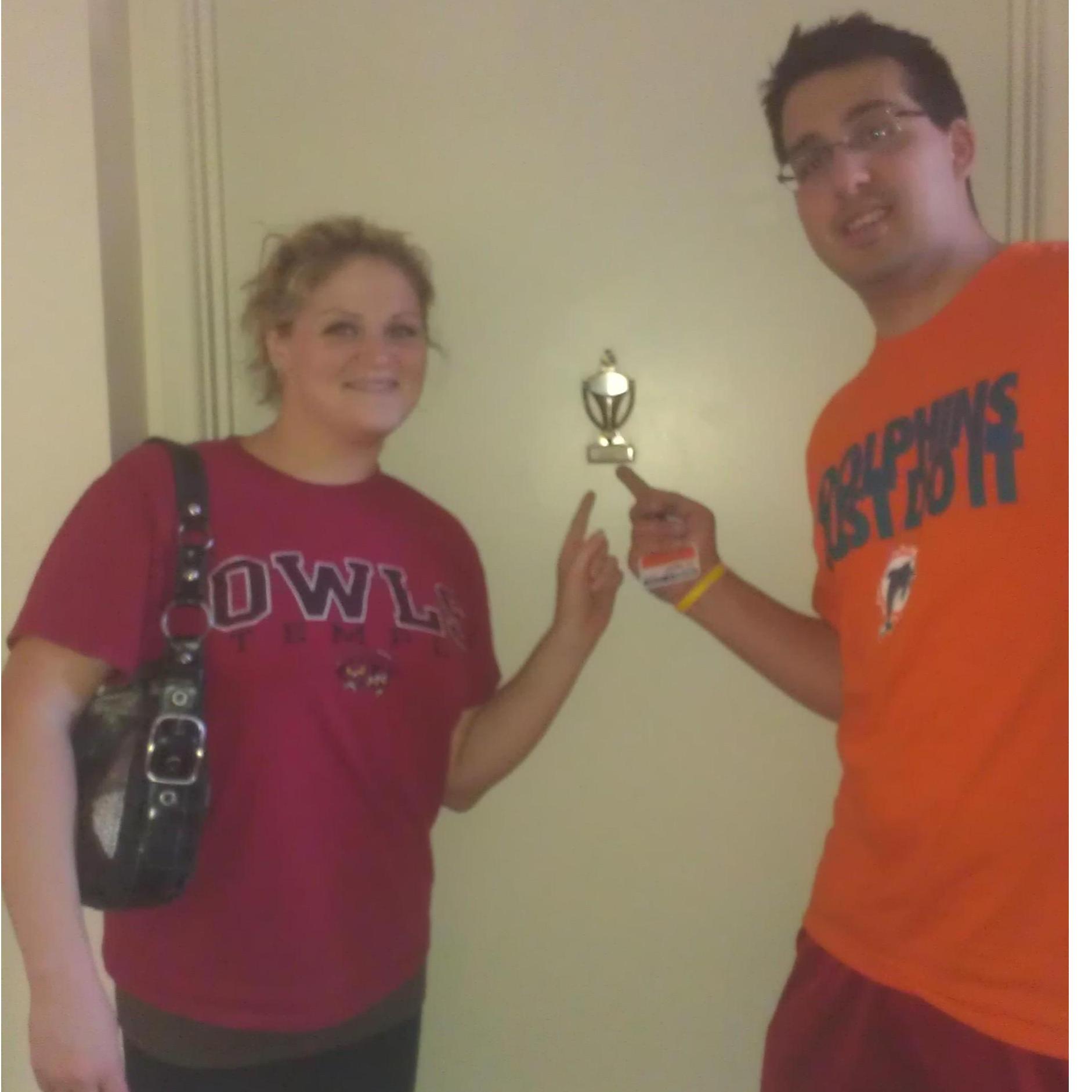Our first apartment