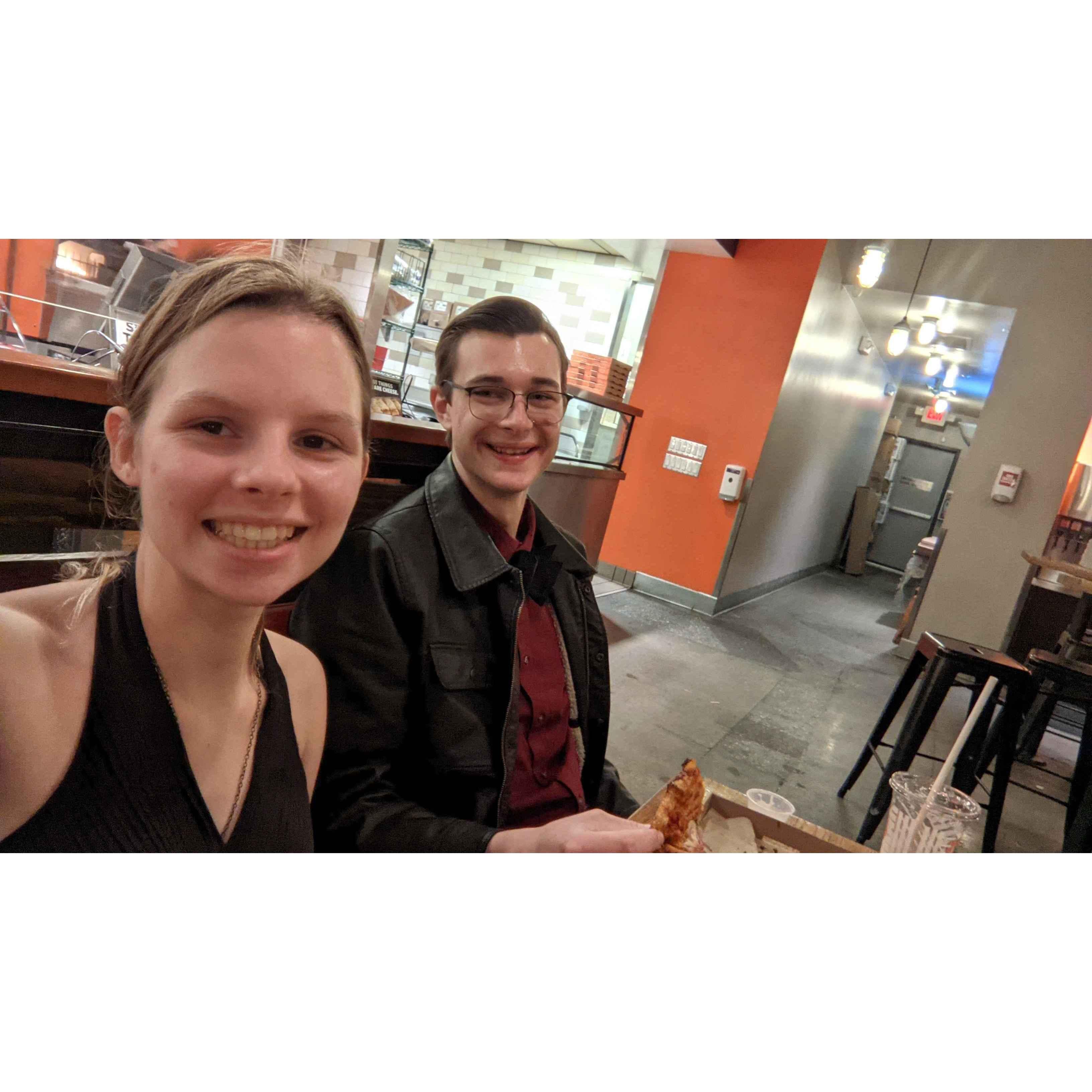 On a date