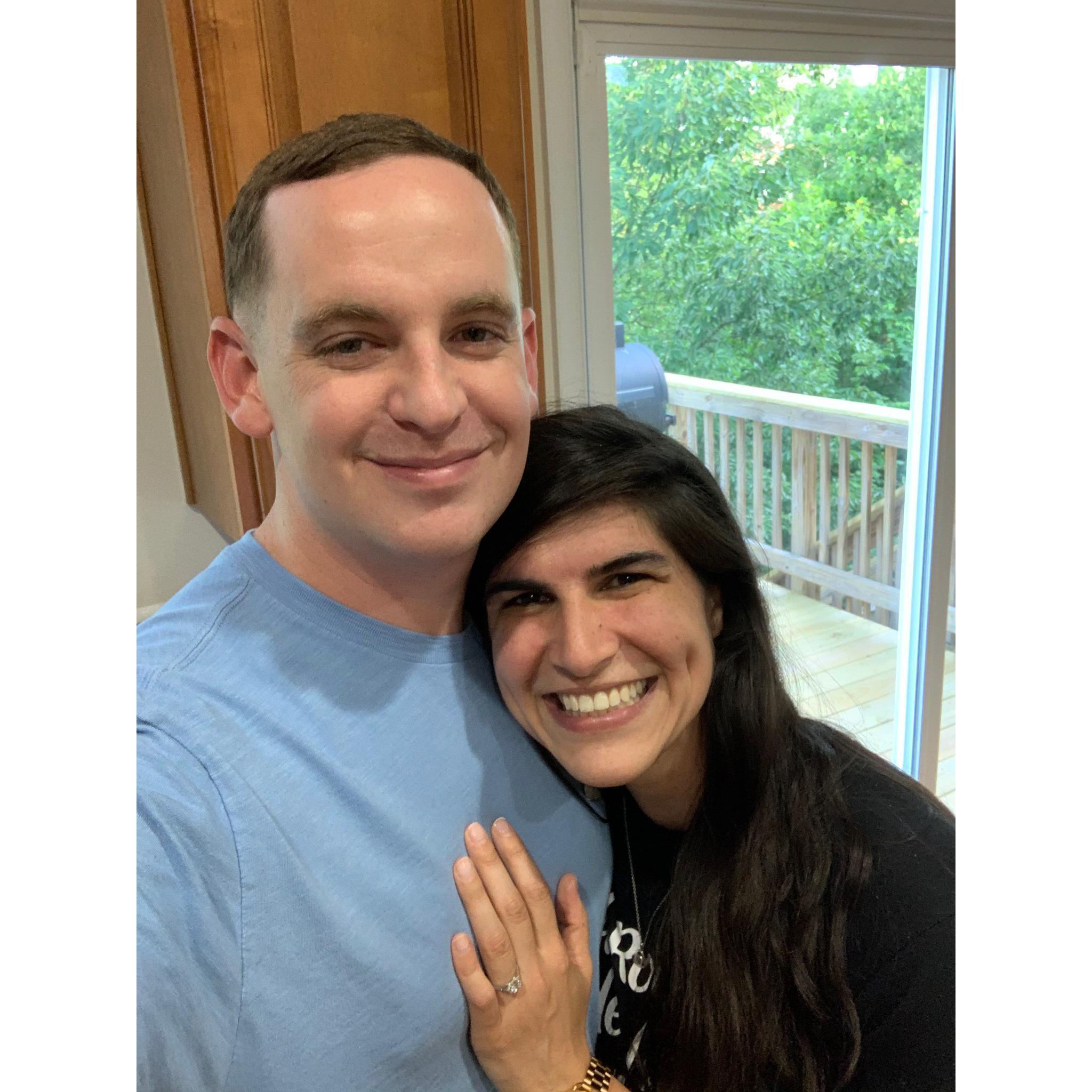 She said YES!