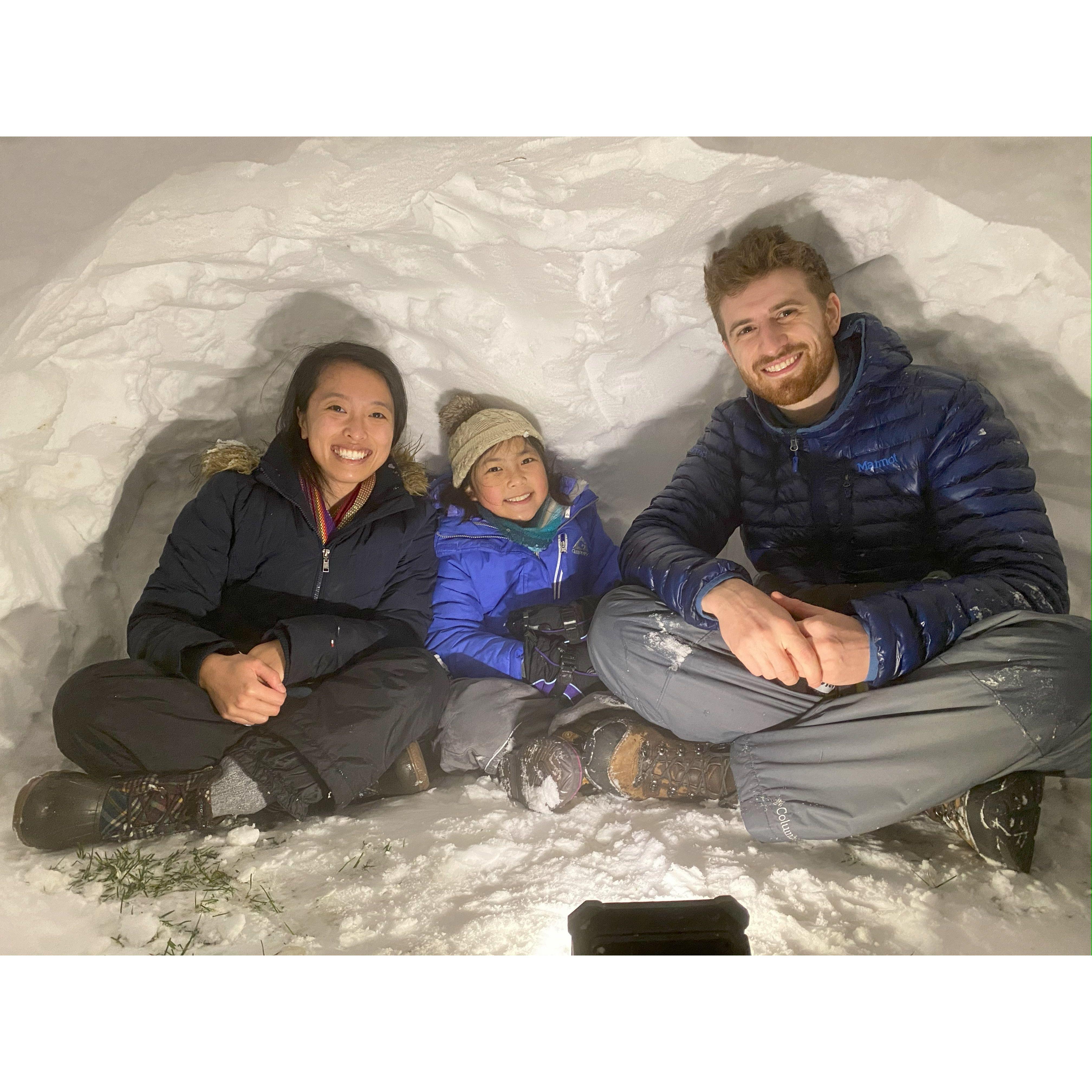 Best Snow Fort Ever!