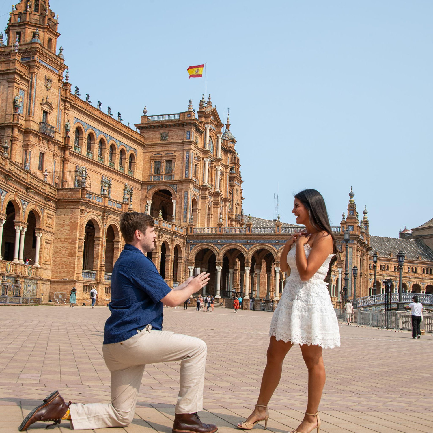 June 2025: Jackson proposed in Sevilla, Spain