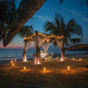 Romantic Dinner on the Beach