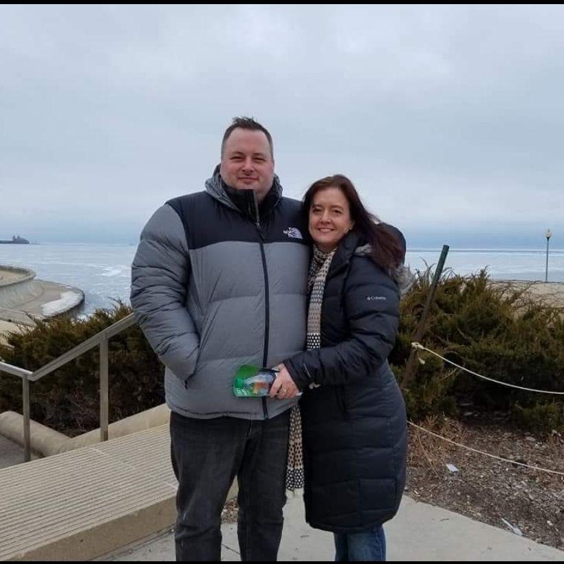 Winter in Chicago, IL - Freeze your lungs cold! Having a blast!