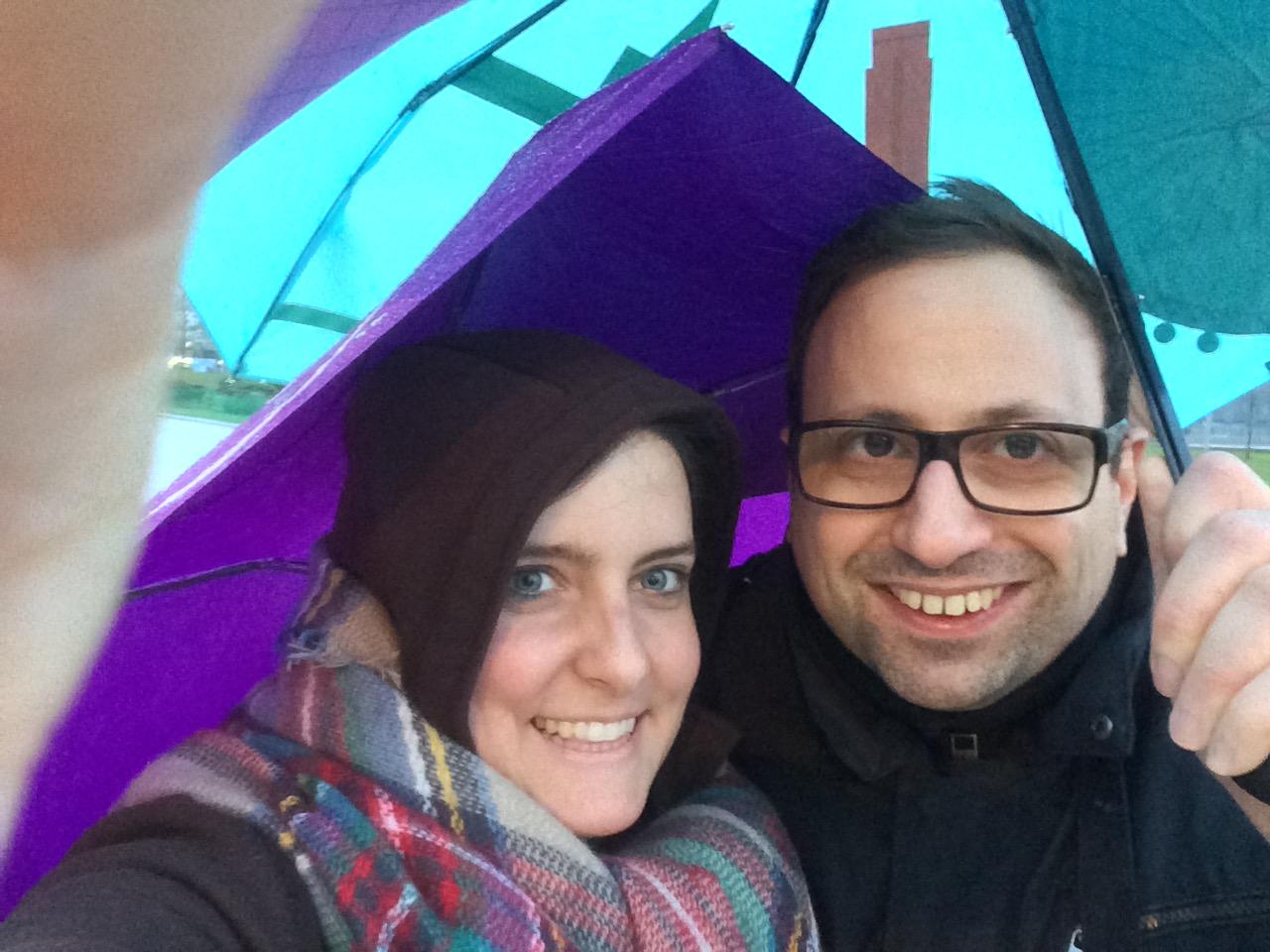 Always raining.  Even in London.