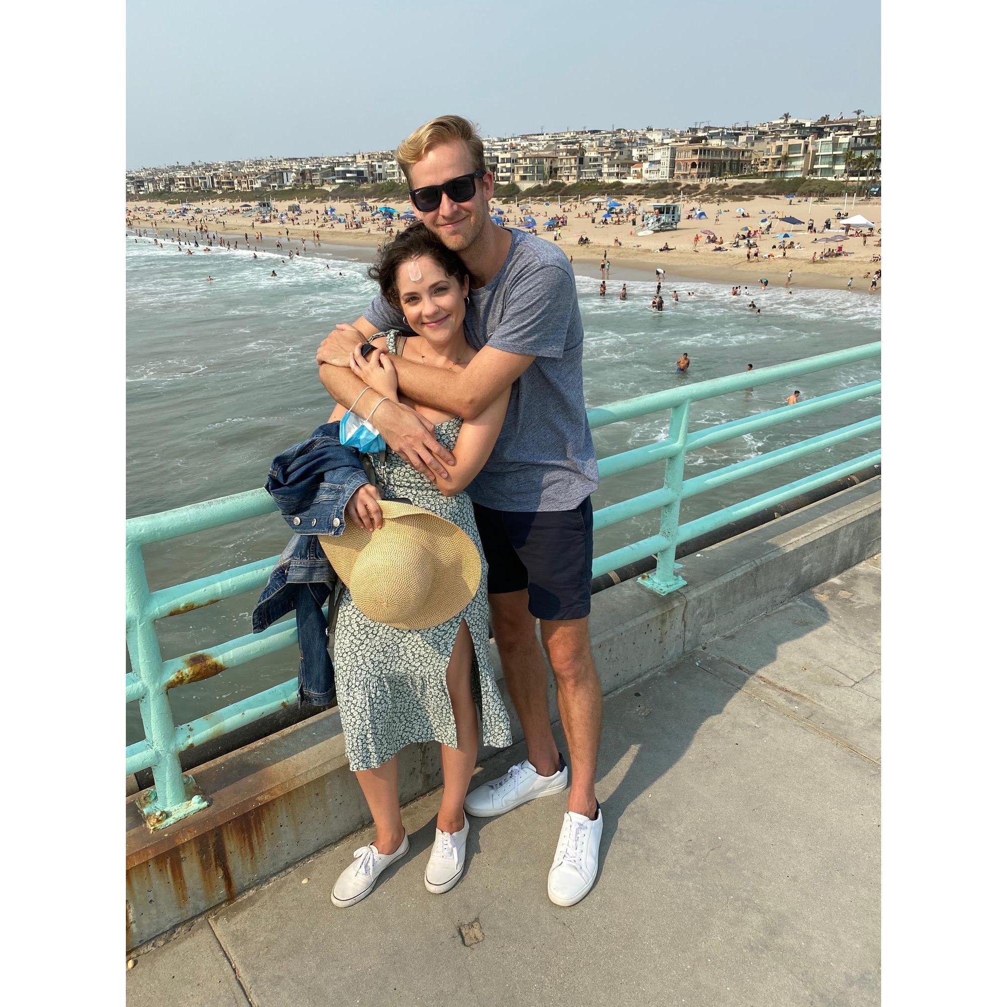 We love the Manhattan Beach pier.