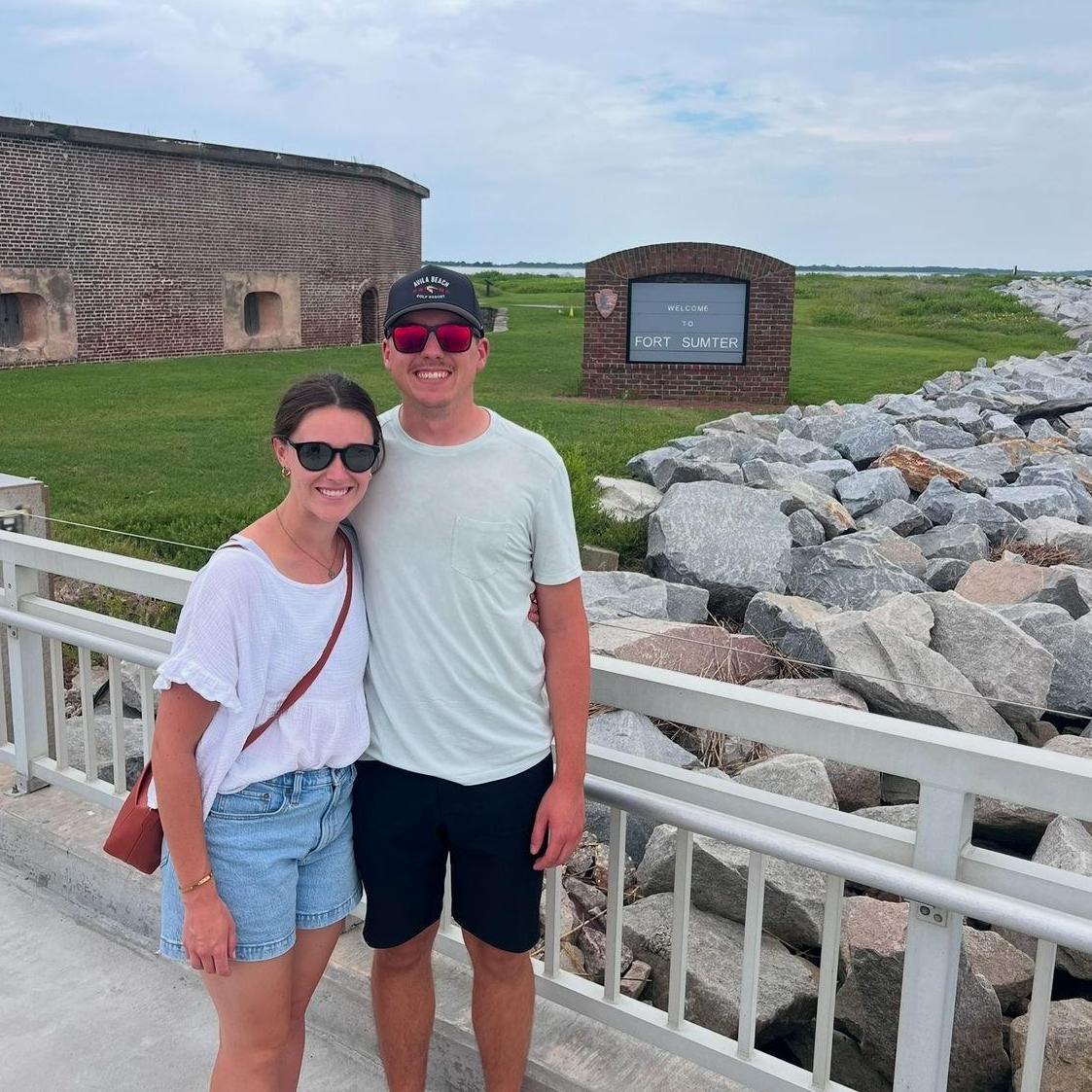 Checking out Fort Sumpter