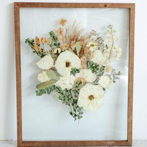 Pressed Bouquet Frame