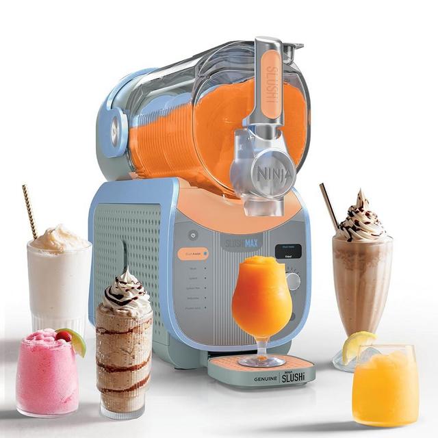 Ninja SLUSHi Max|XXL Smart Frozen Drink Maker | No Ice Needed | Ingredient-Sensing Technology | 6 Programs | Perfect Temp & Texture up to 12 hours | Party-Sized 150oz Capacity | Soft Sage | FS605SG