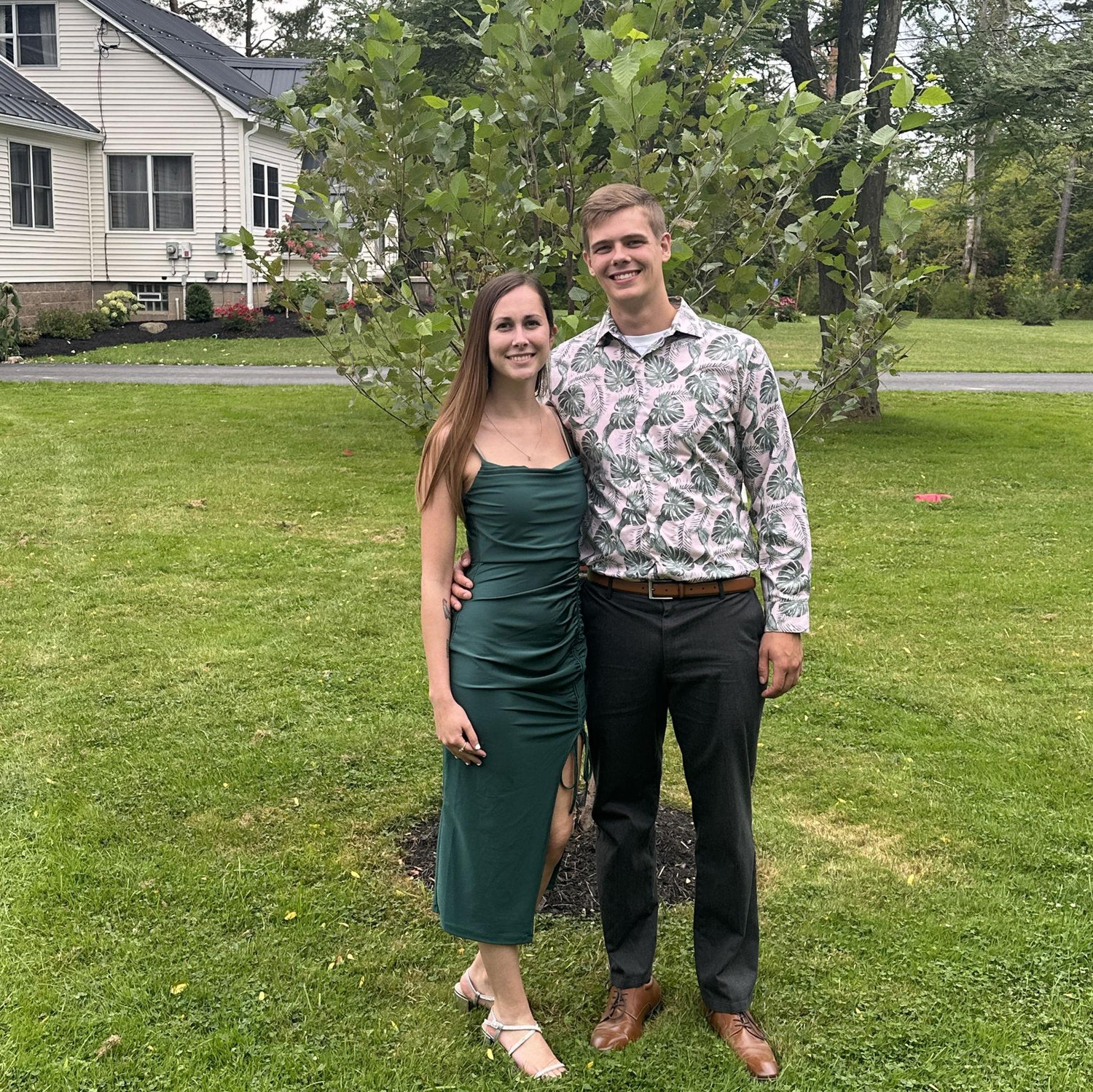 James brought Miranda as his plus one to the wedding of Will and Eliza Chamberlin.