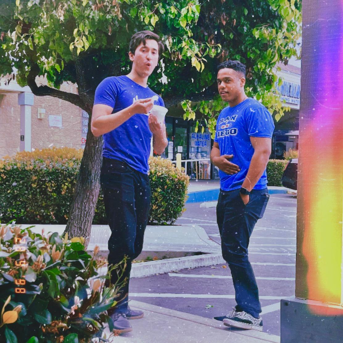 Ben and DJ twinning