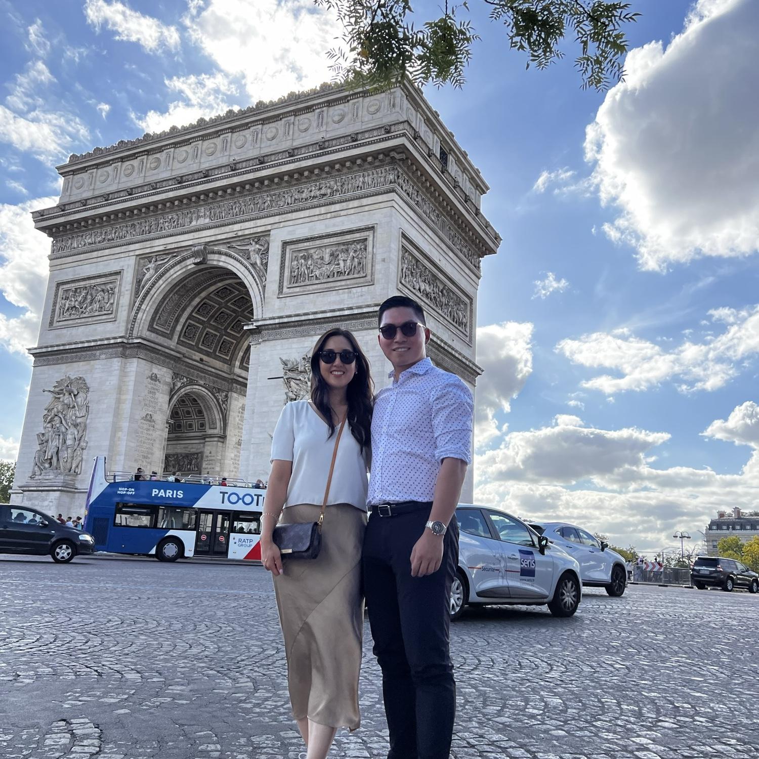 Our first trip to Paris!