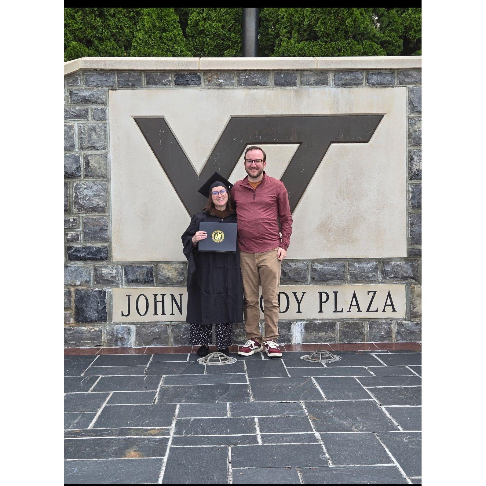 Erin's Graduation from VT, May 2025