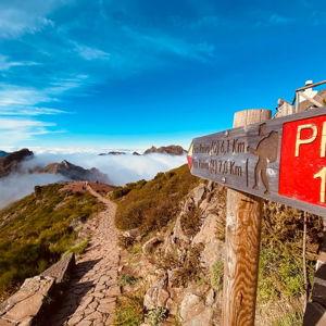 From Achada do Teixeira: One-Way Transfer to Pico do Arieiro