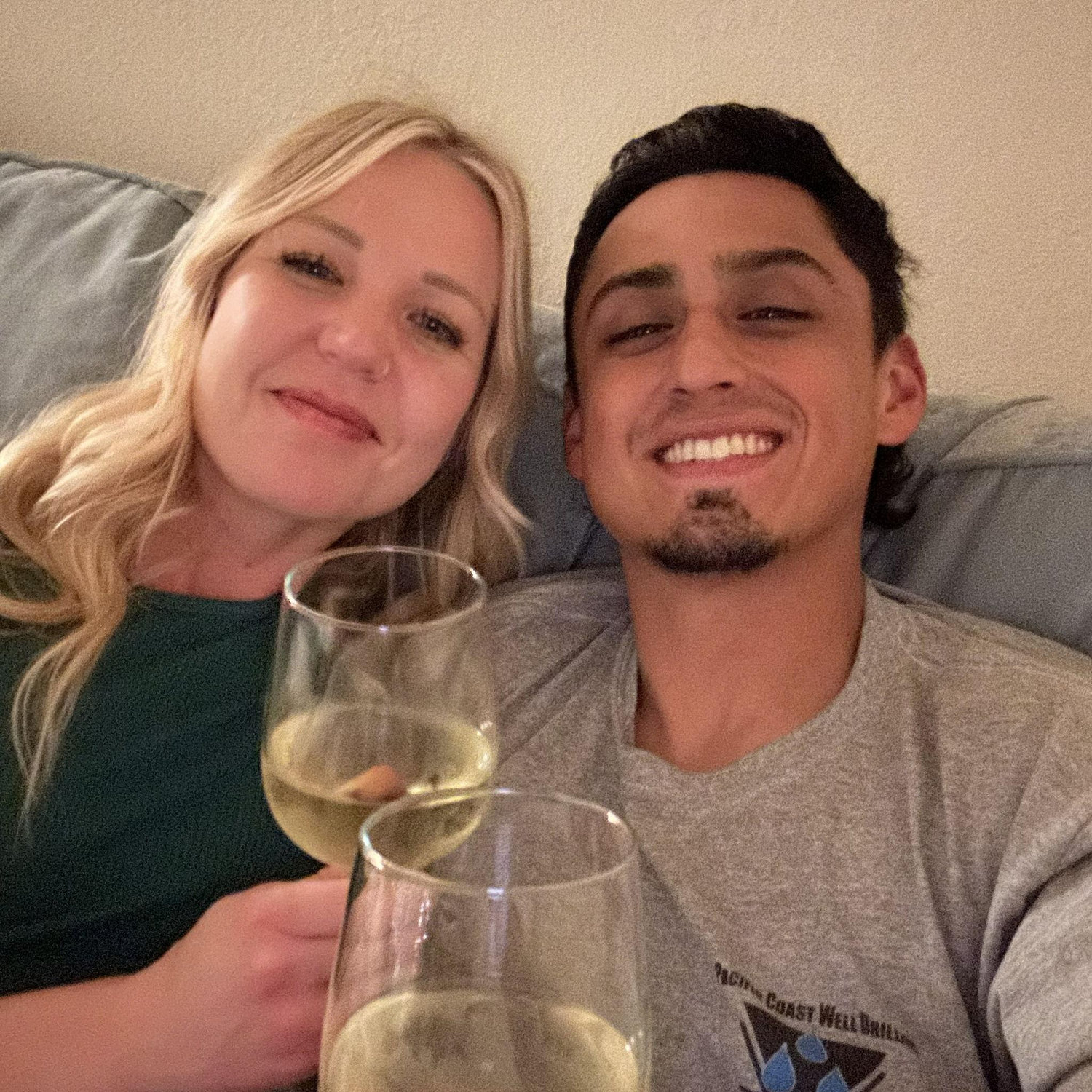 Our first picture together ❤️