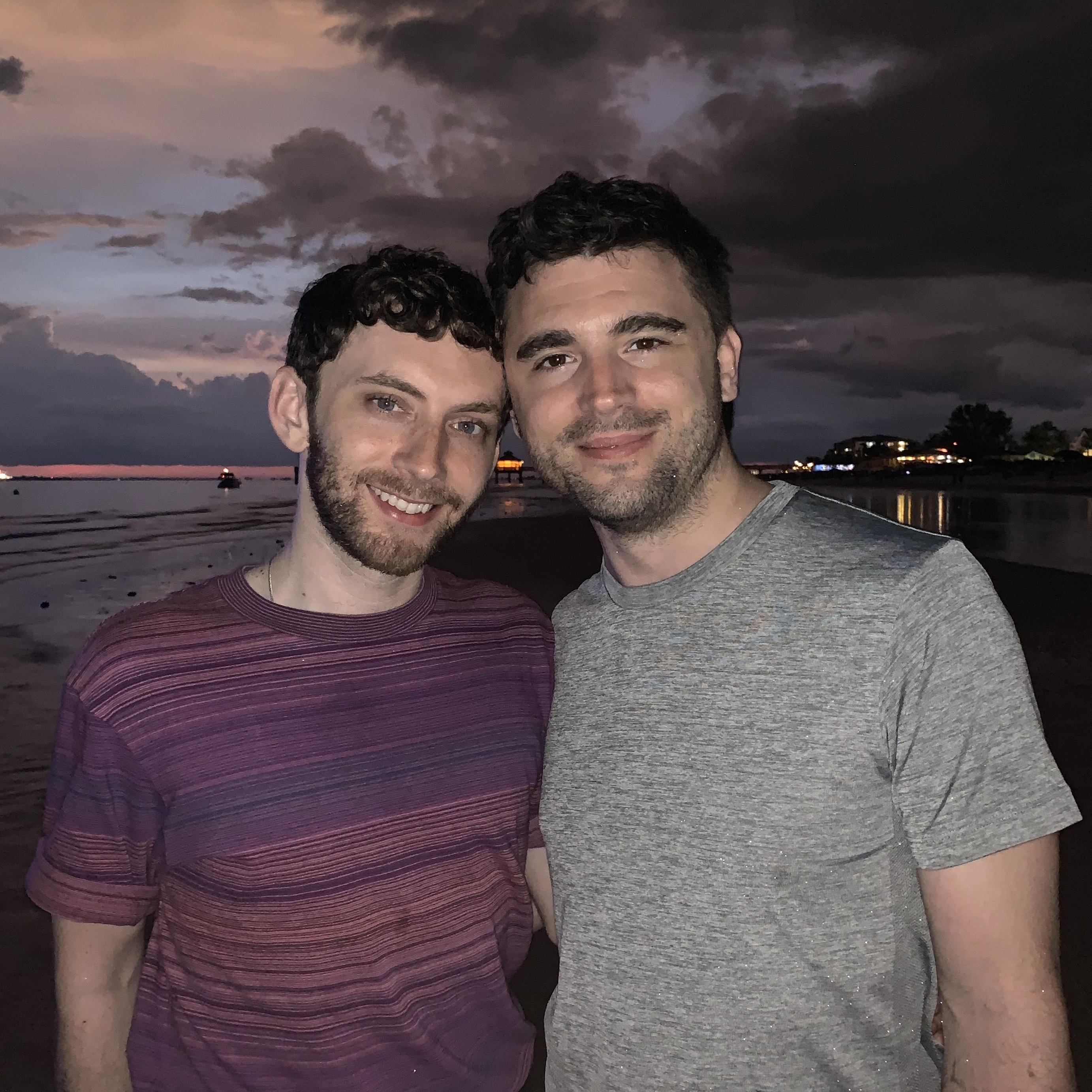 Hot, stormy evening in Fort Meyers, Florida. Summer 2019.