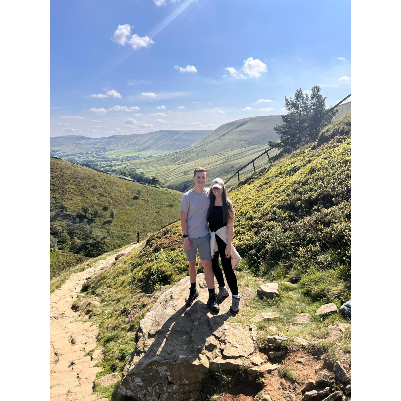 A near death experience climbing up Jacob's ladder!