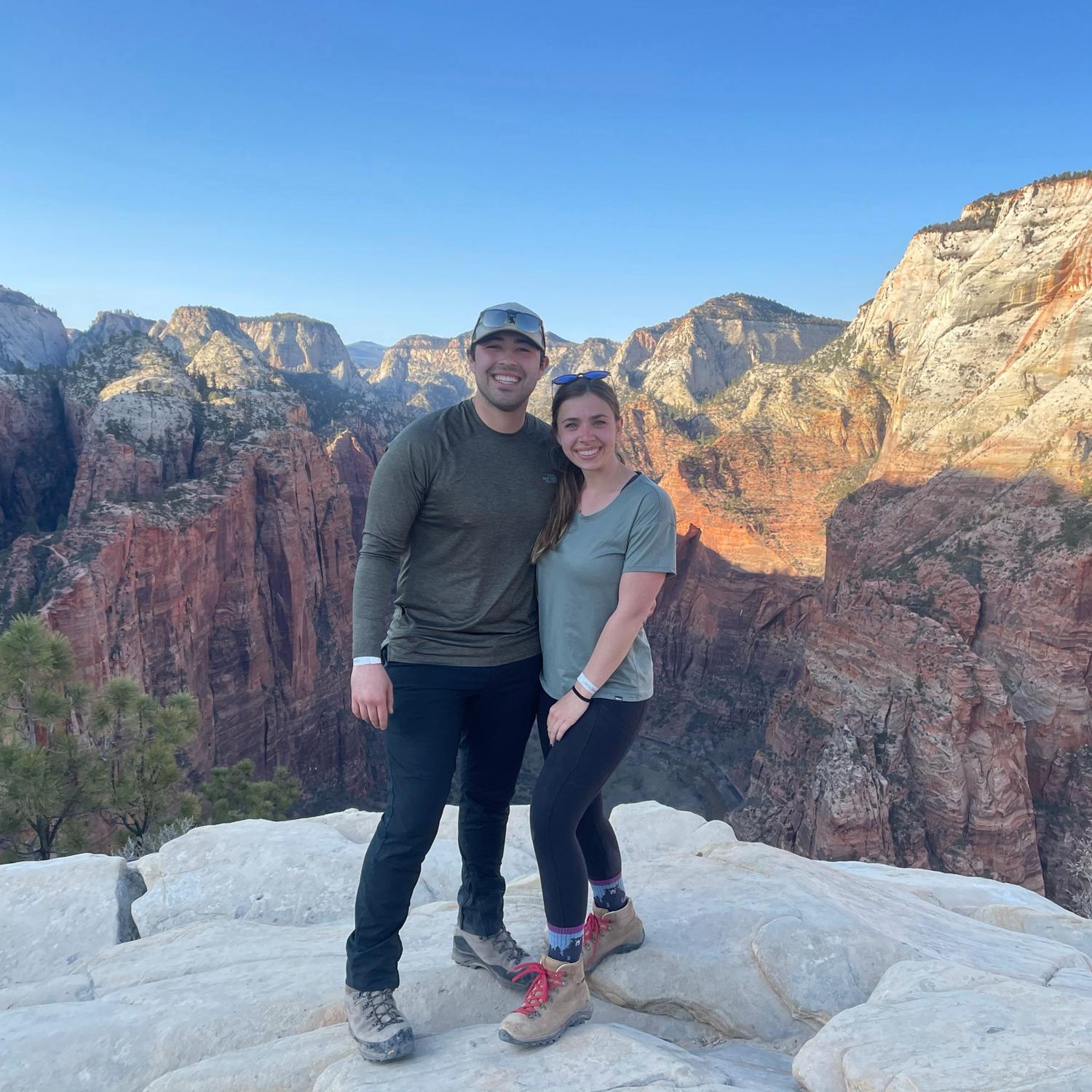 March 30, 2021
Zion National Park - Angels Landing - James' 29th Birthday!