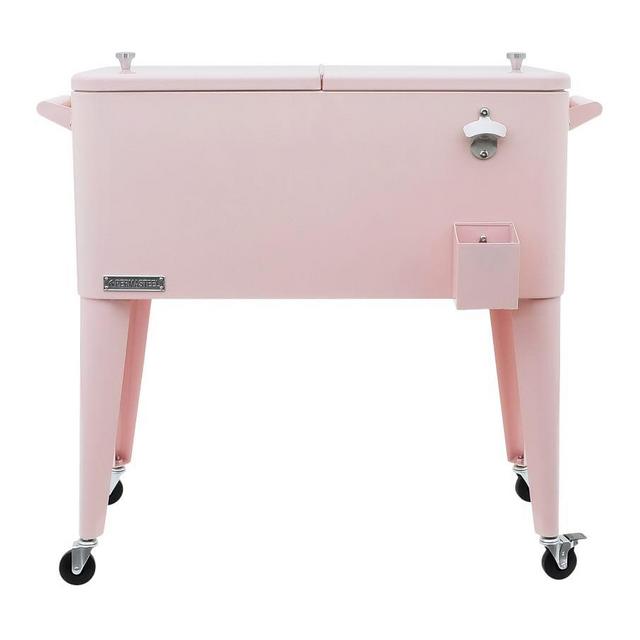 Classic Stand-Up Cooler with Bottle Opener, Blush
