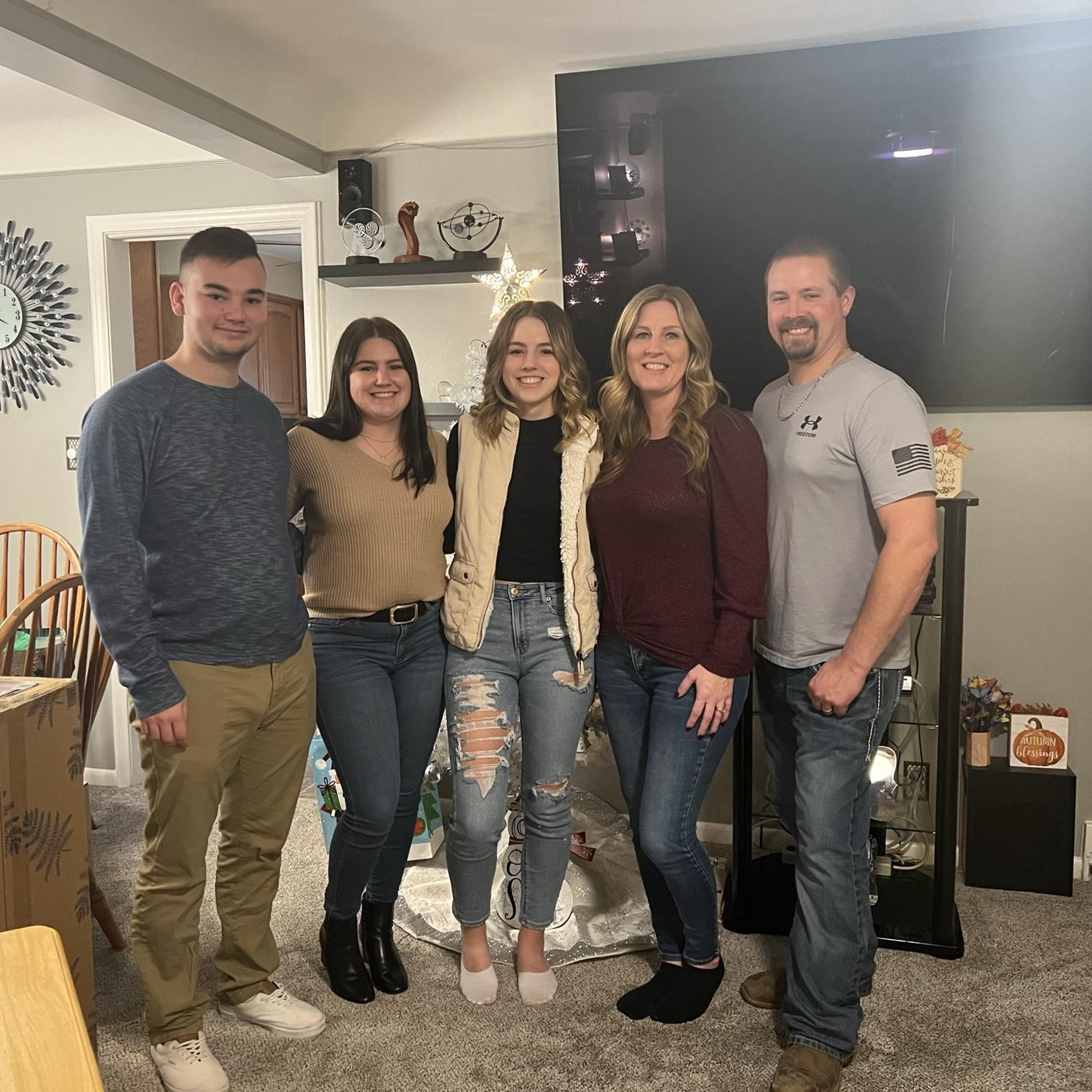 Christmas with Kayla’s family