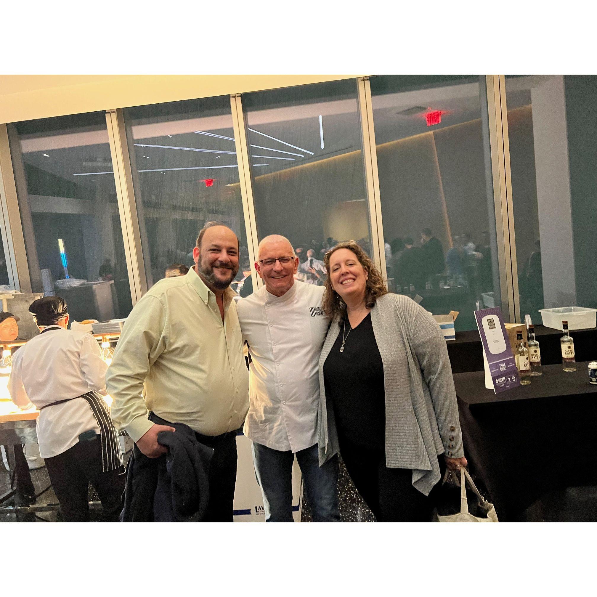 Spending some time with Chef Robert Irvine.  October 2023