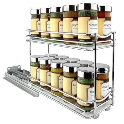 6000 OGGI set of 4 Ribbed Glass Canisters with stainless steel