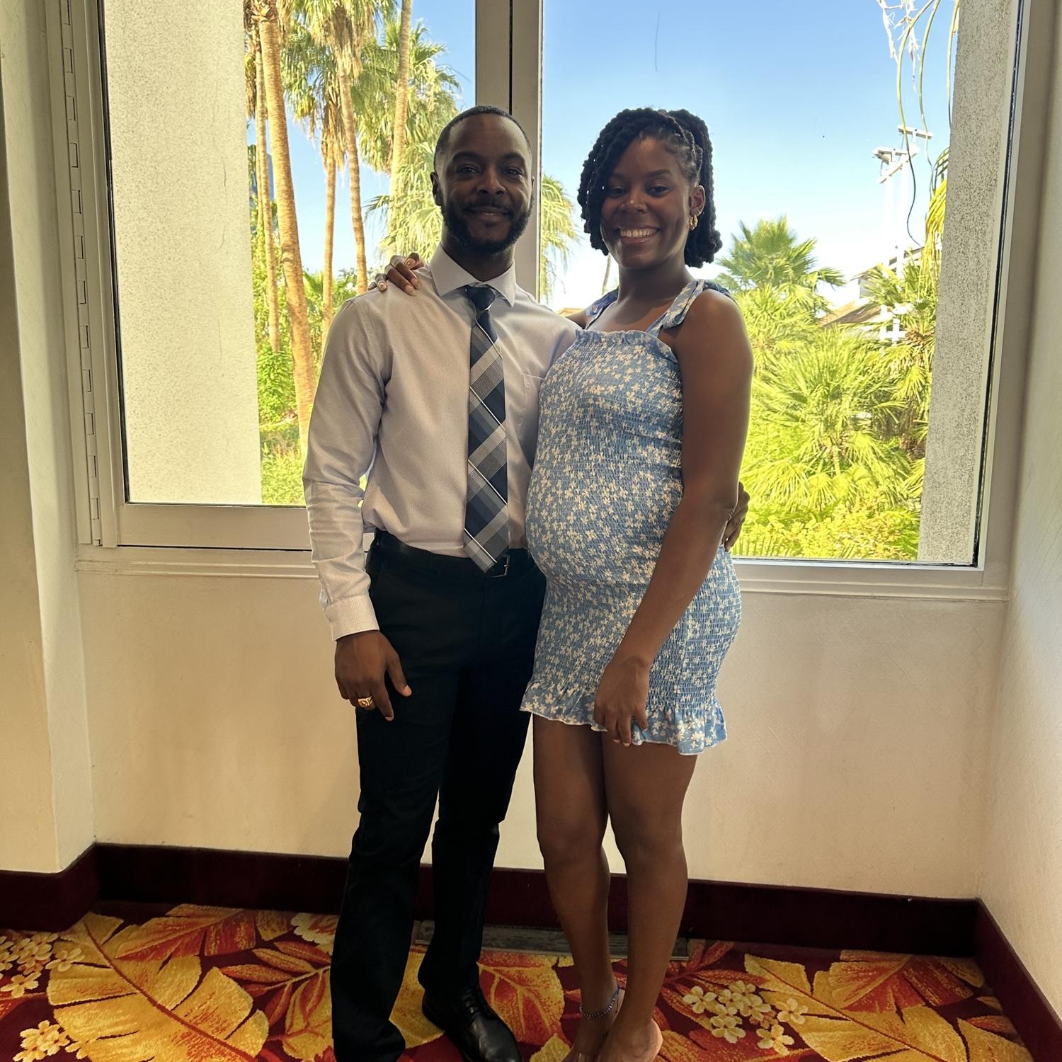 The second wedding we attended, this time with a plus one!