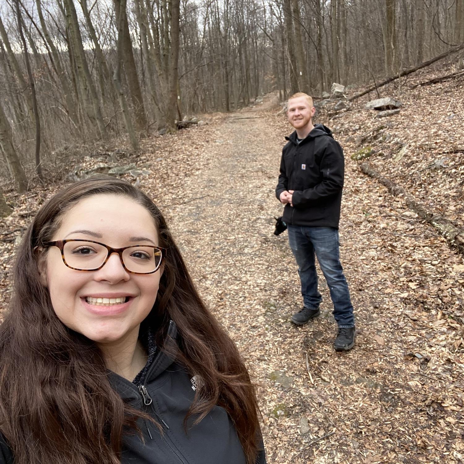 Our first hike with puppy Archie ~ 2019