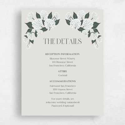 Sage Mist, Grey Wedding Enclosure - Bellis