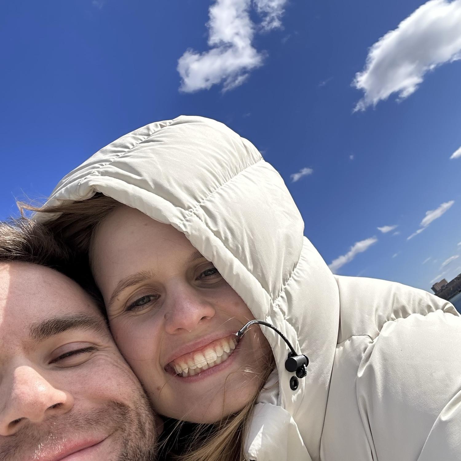 Having the best time walking miles back from the St. Patricks Day Parade