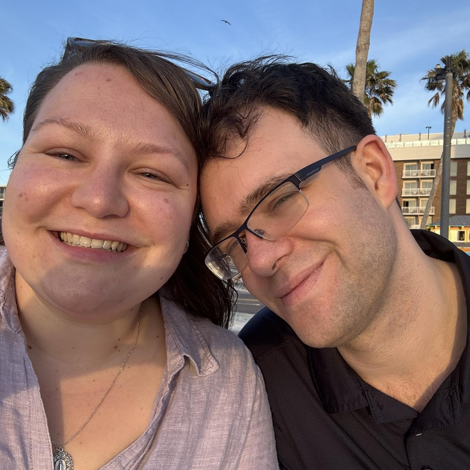 We went to Clearwater Florida in March 2025 to see the Phillies at spring training. We went to the beach after the game and took this picture there.