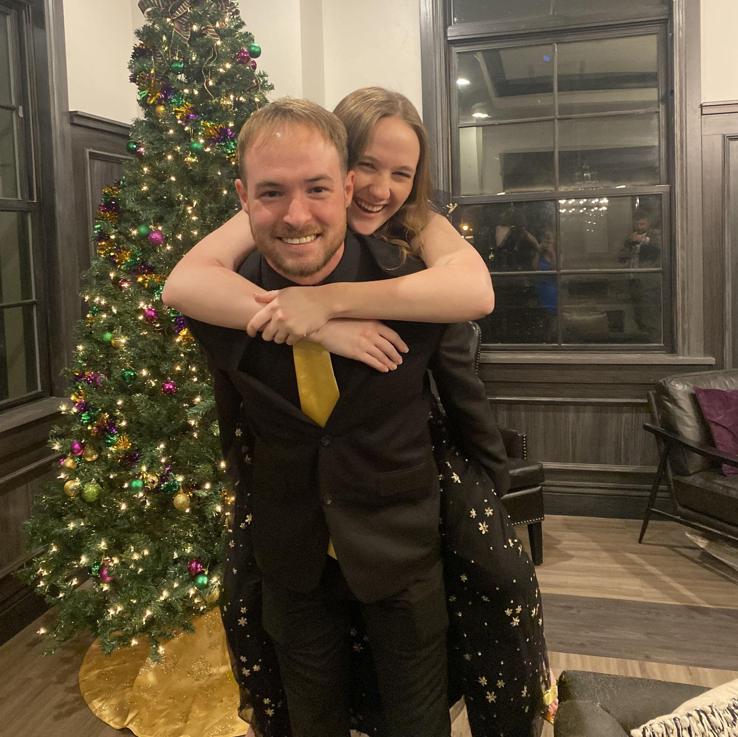 Our first Sorority Formal Dance together!