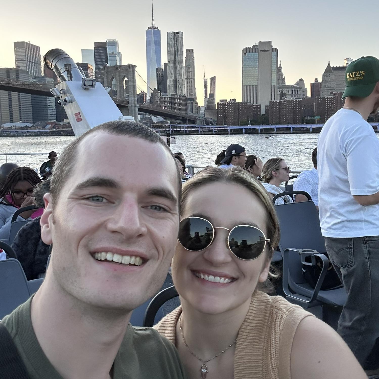 The NYC ferry: our favorite mode of transportation