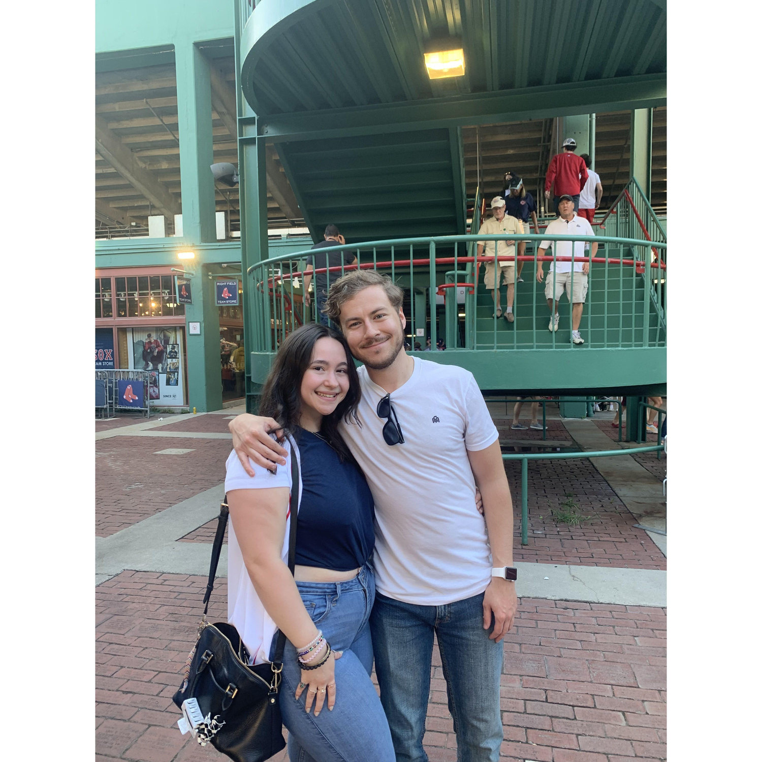 Our first Red Sox game together! 08/2022