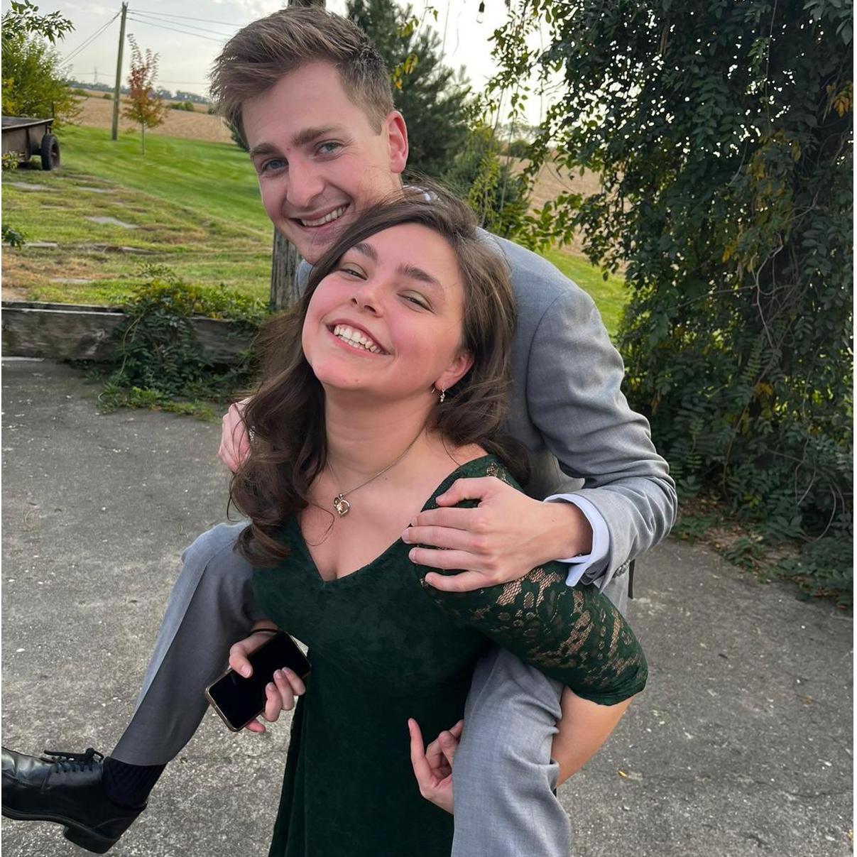 Fun at a Friend's Wedding