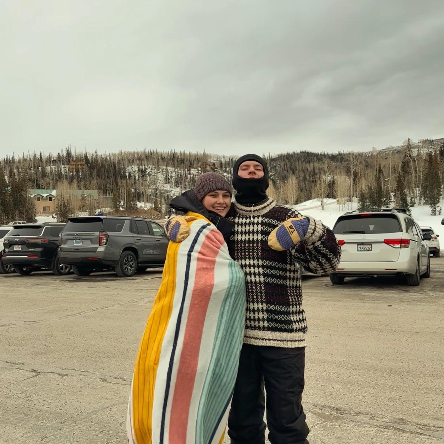Chad loves to Snowboard and Jennesee loves to Ski!!