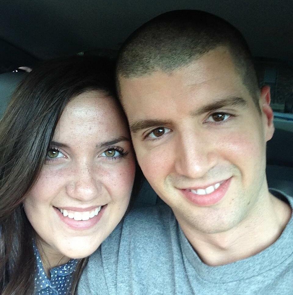 Our first photo together!