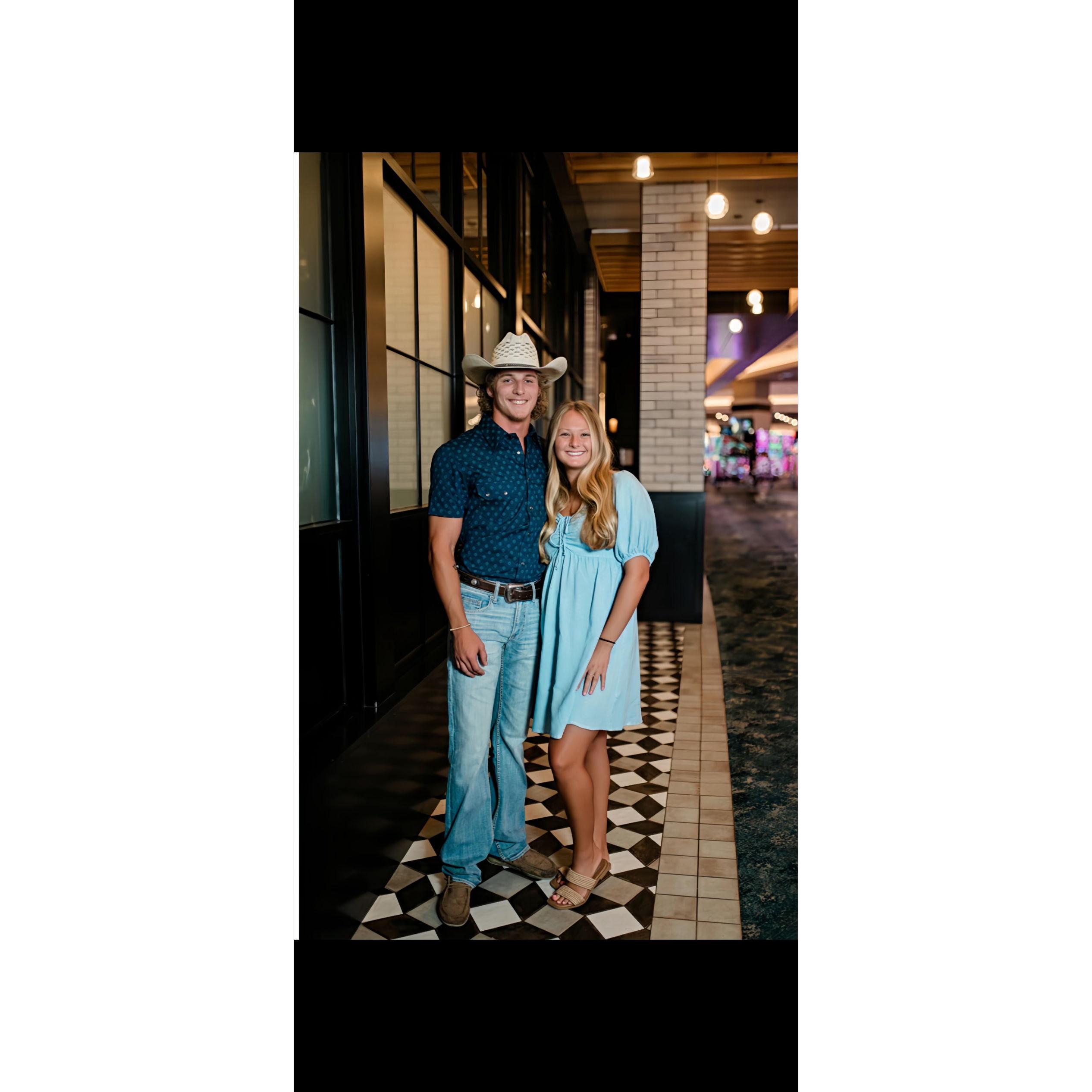 Got to visit Texas a couple times to visit Aj's family.