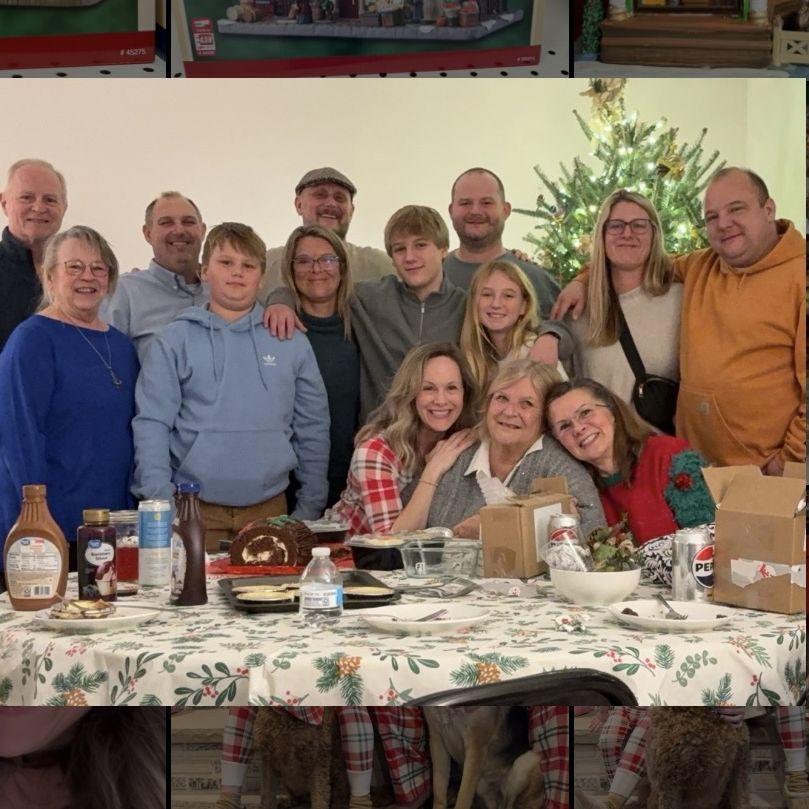 Joe & Kristina hosted their first Christmas in their home for the NauMECKS!