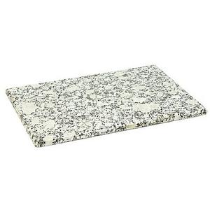 HDS Trading 8-Inch x 12-Inch Granite Cutting Board in White