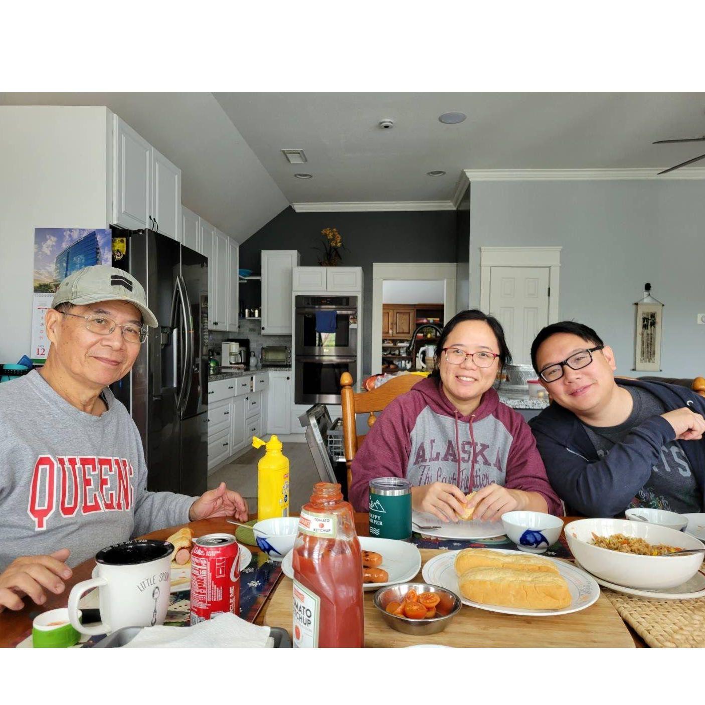 Lunch with family