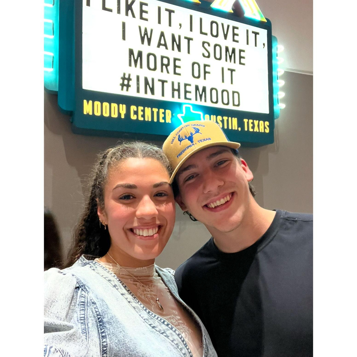 We saw Tim McGraw live at the Moody center. Zeta received two tickets for Christmas and it was one of our favorite dates ever!