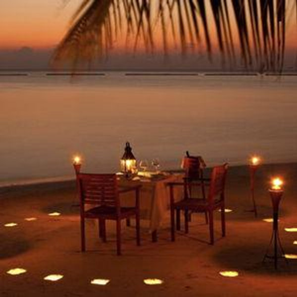 Candlelit Beach Dinner For Two