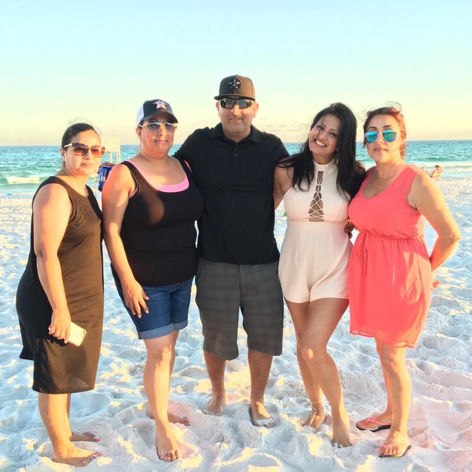 The sister-in-laws who have always welcomed me with love.