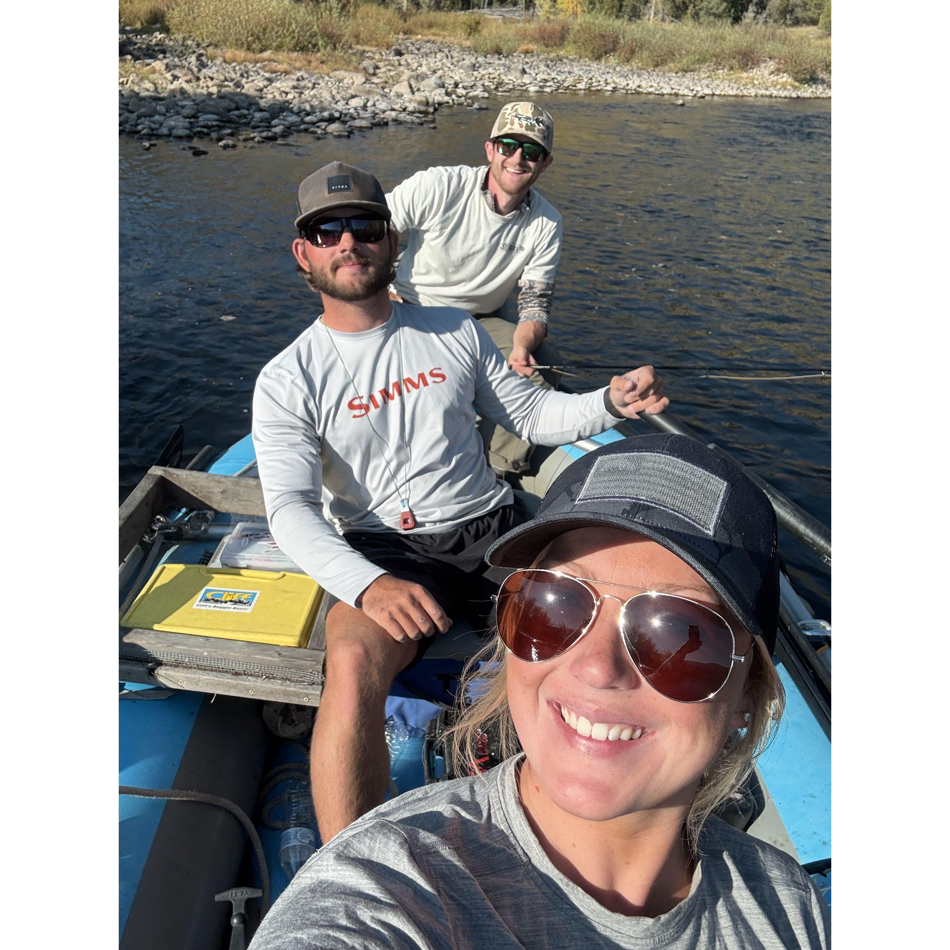 Our recent trip out West to visit Dylan and go fly fishing.