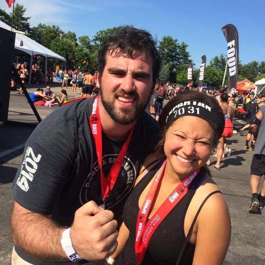 Our first Spartan race in MA (definitely not our last)!