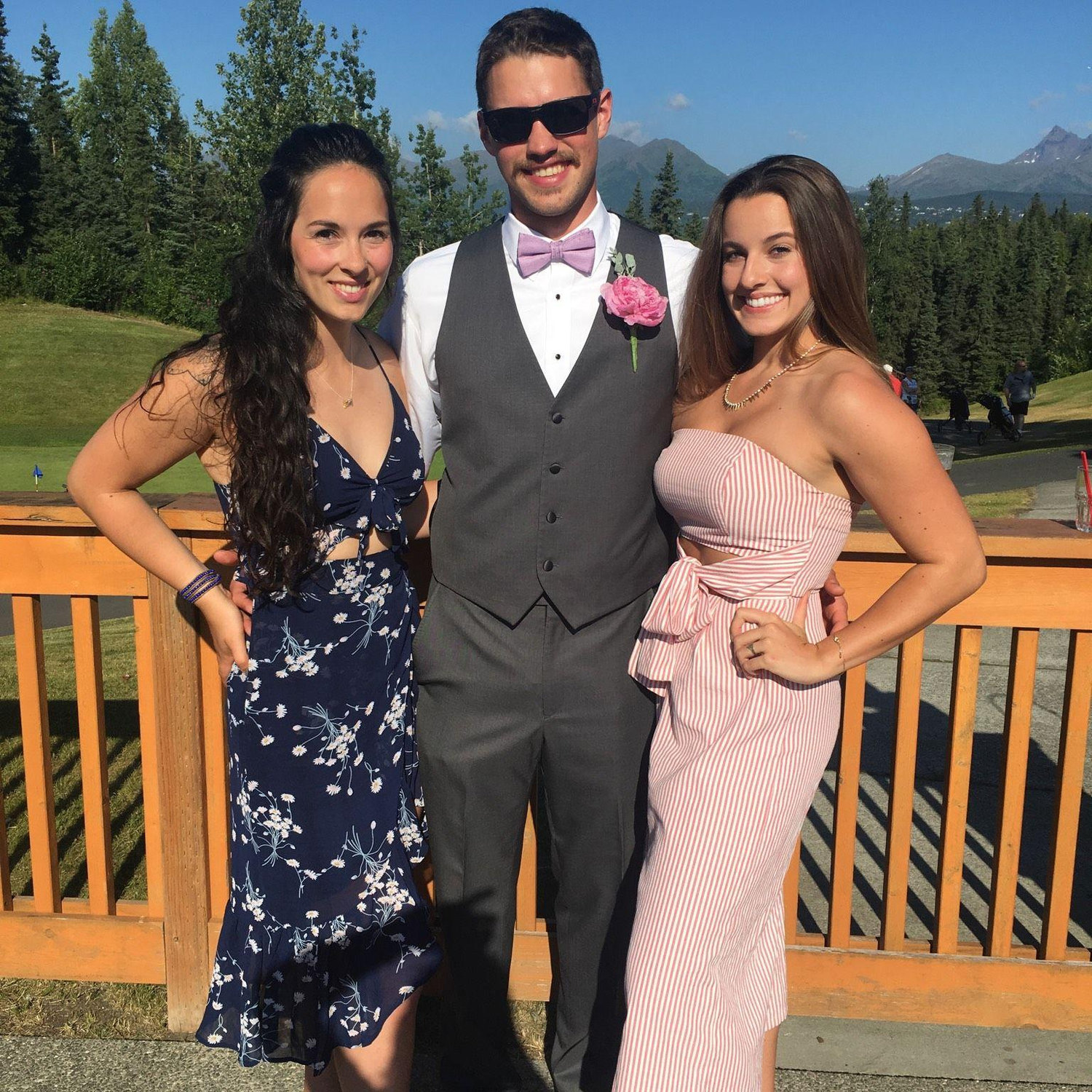 The first wedding we attended together was one of Evan's childhood best friends- Riley and his wife Sarah!